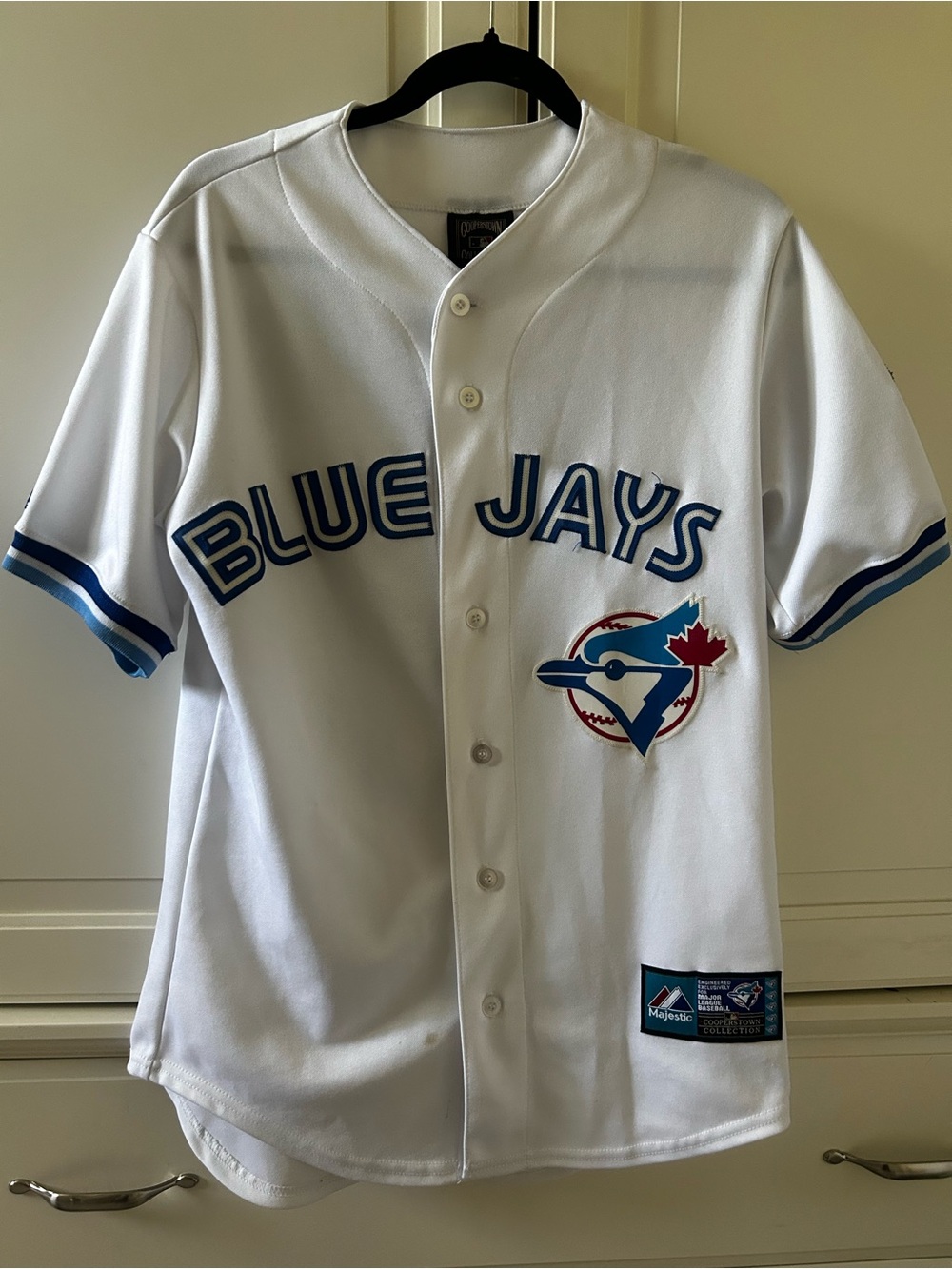 Toronto Blue Jays White MLB Jersey Unisex Small Blue - Picture 1 of 11